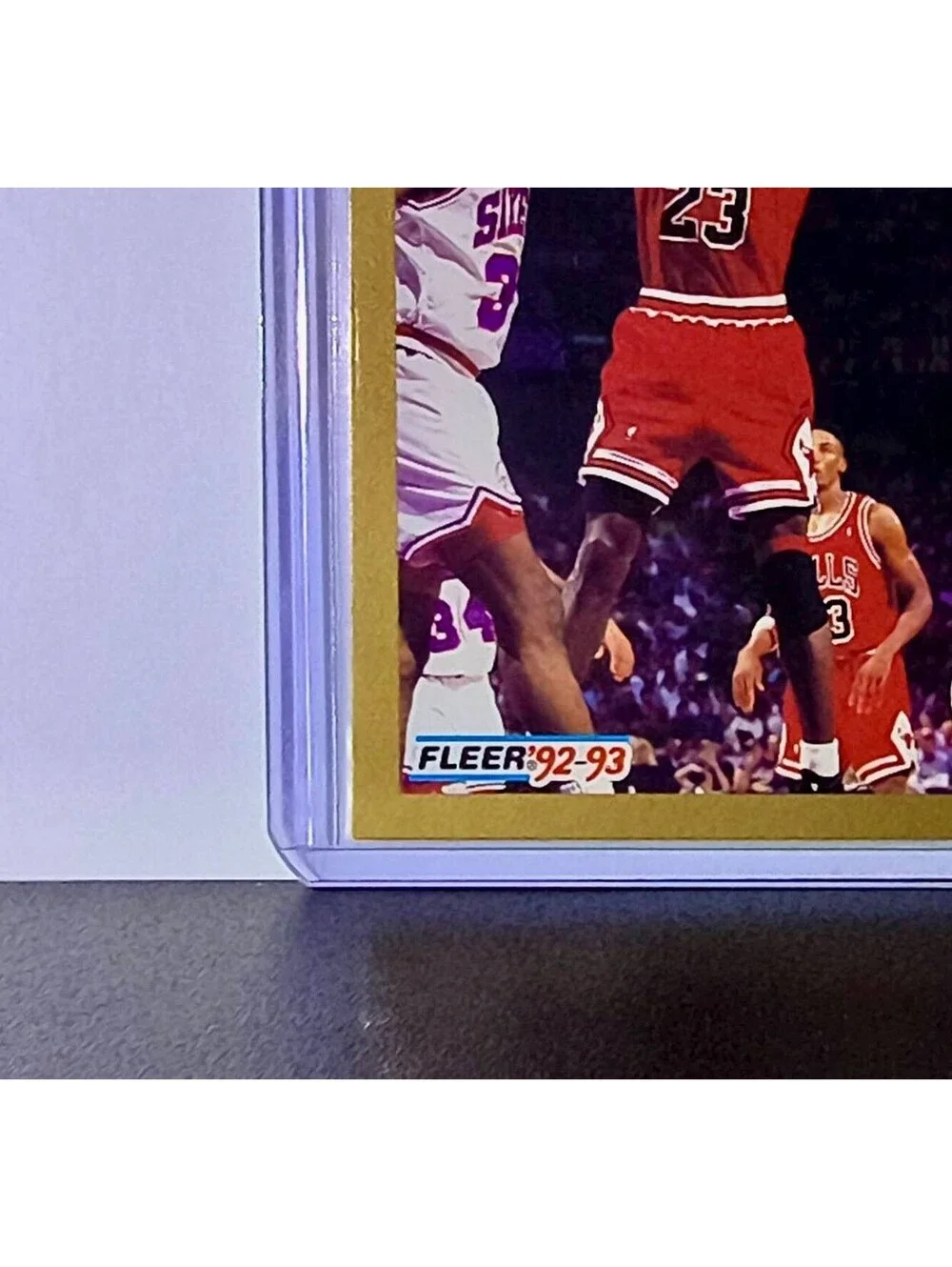 Michael Jordan 1992-93 Fleer League Leader #238 Basketball Card Chicago Bulls
